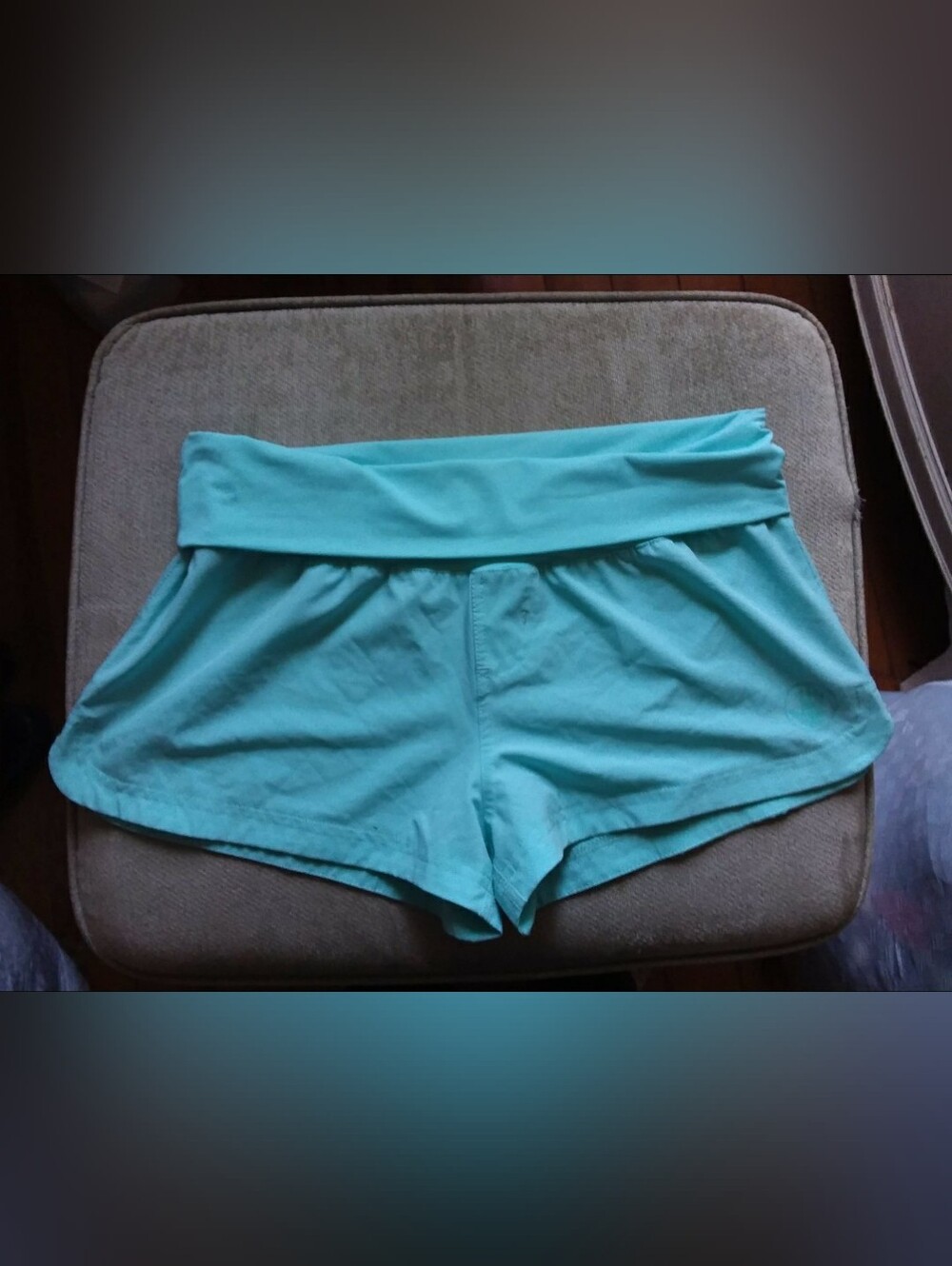 Body Glove Teal Swim Bottoms with Folded Waistband